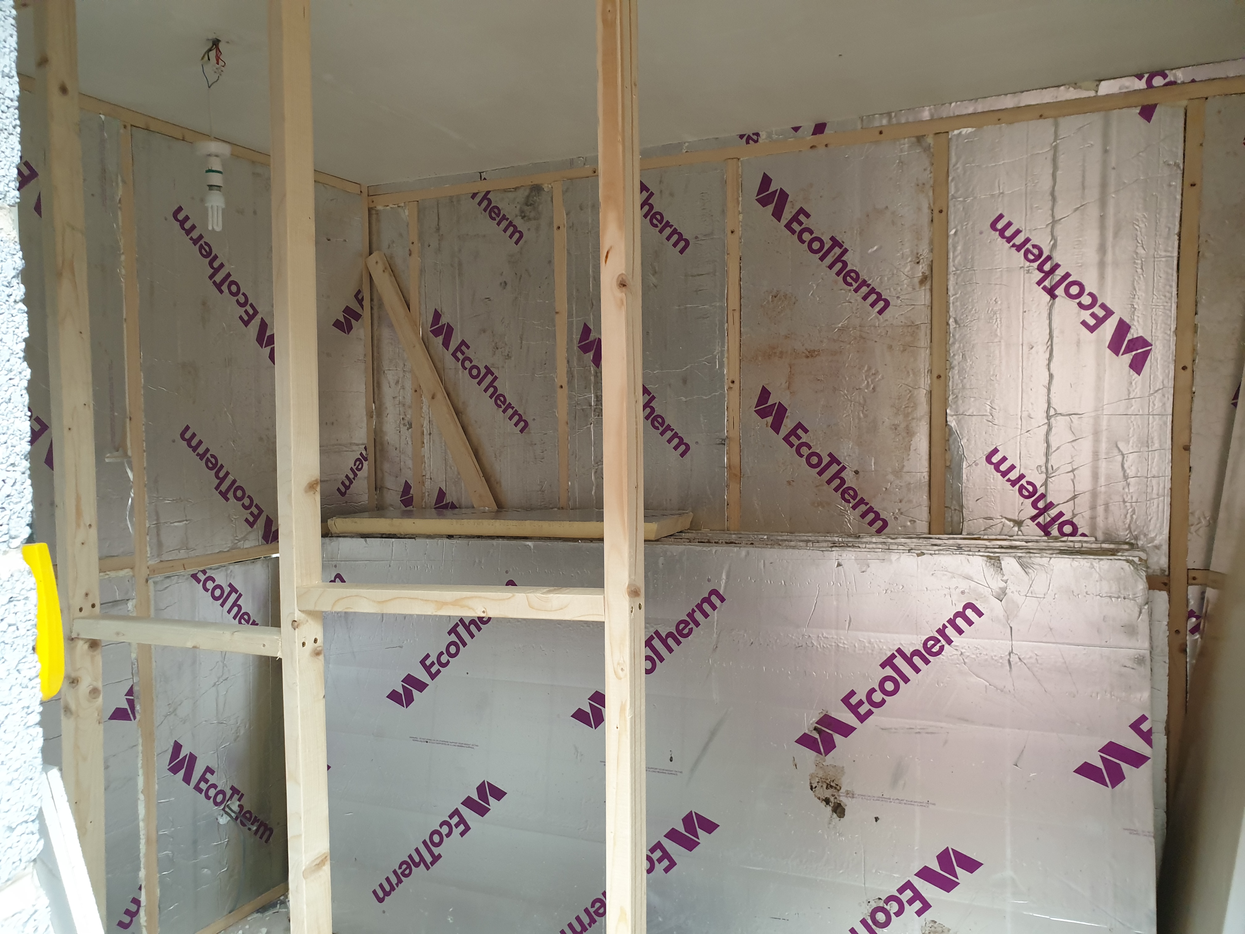 Spider house 2.0 under construction